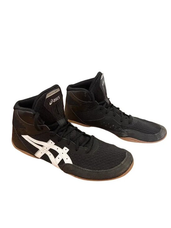 ASICS Wresting Shoes Matflex 7 Black White MEN\'S 11.5 main image 9